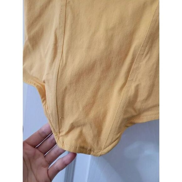HOUSE OF CB Flavia Sculpting Corset Top S and Skirt XS, Yellow - Picture 8 of 12